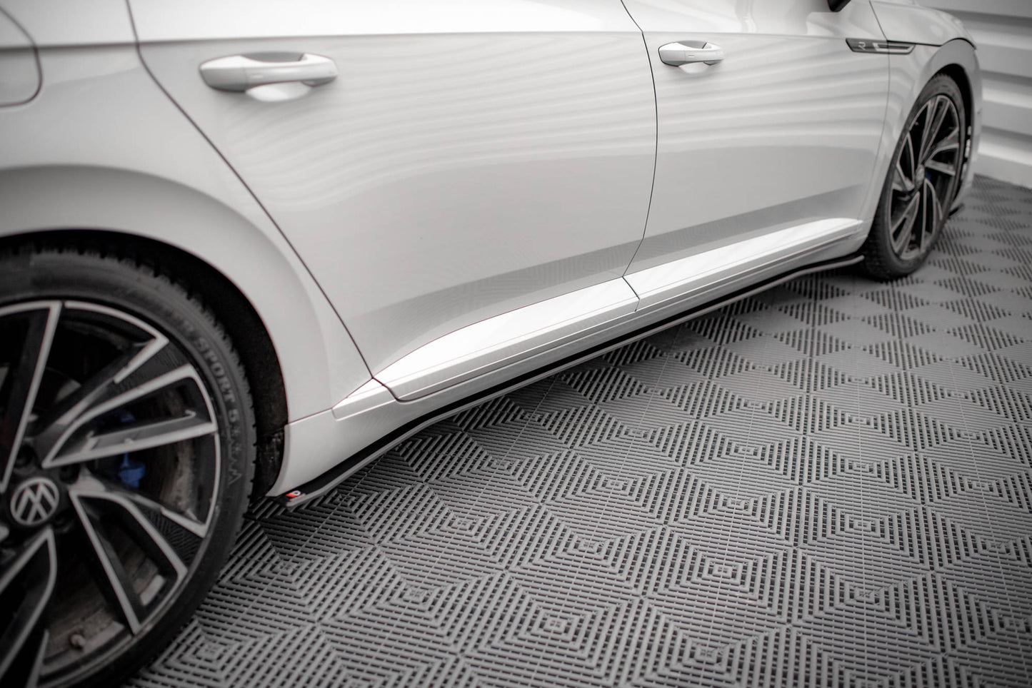 Street Pro Seitenschweller Ansatz für V.2 für Volkswagen Arteon R / R-Line Facelift