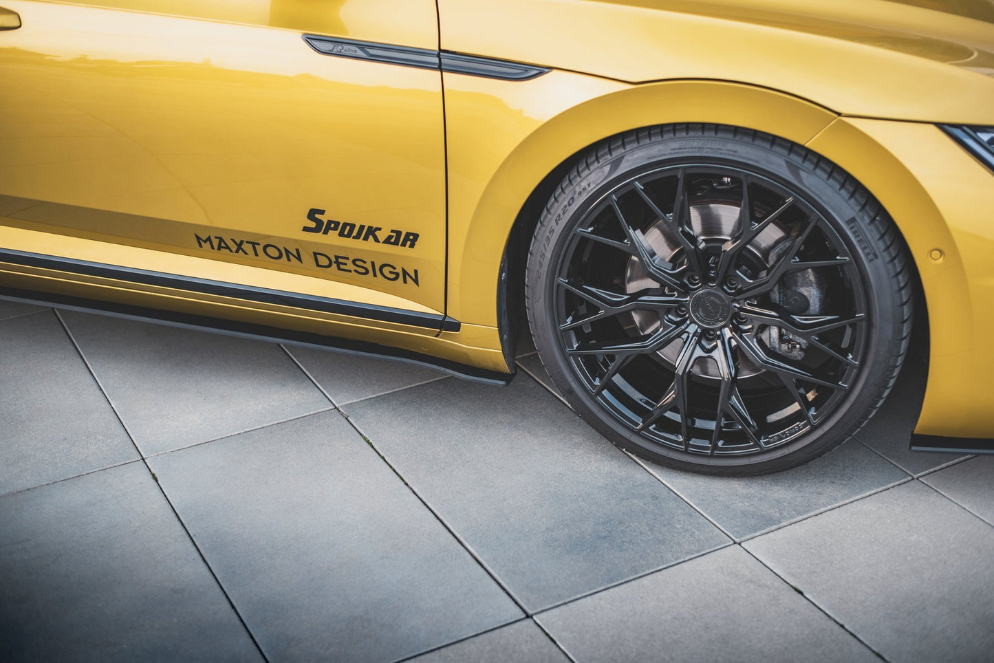 Street Pro Seitenschweller Ansatz für VW Arteon R-Line