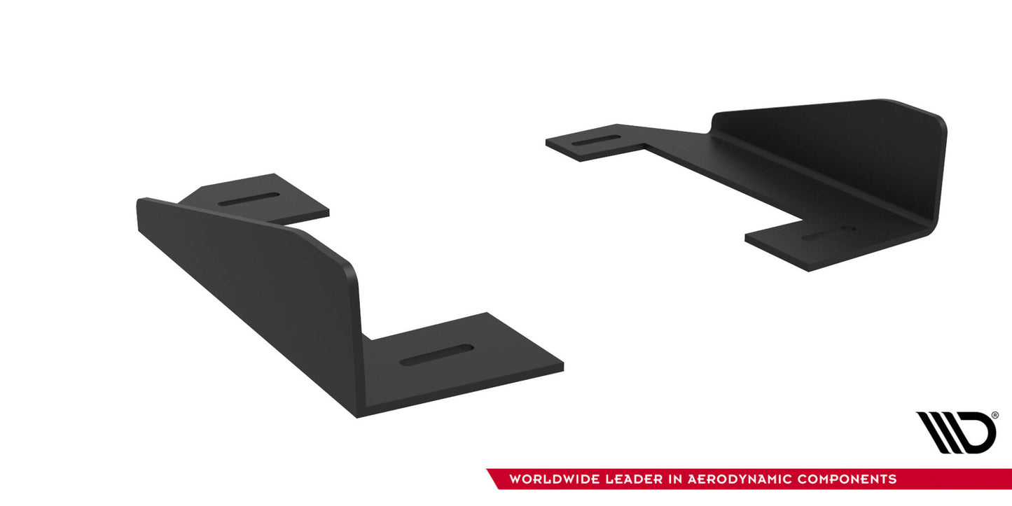 Seitenschweller Flaps für Audi RS5 Sportback F5 schwarz Hochglanz