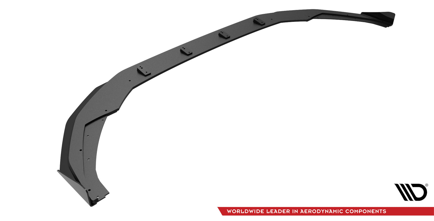 Street Pro Front Ansatz für + Flaps für + Flaps Audi S3 / A3 S-Line 8Y schwarz Hochglanz