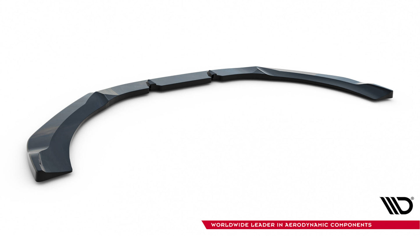 Front Ansatz V.3 für Audi RS6 C7 / C7 Facelift schwarz Hochglanz