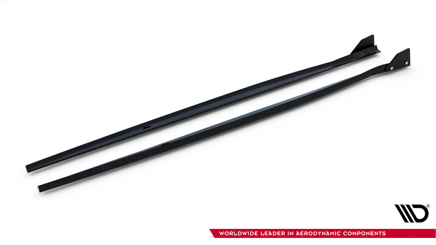 Seitenschweller Ansatz für V.4 + Flaps BMW 1er M-Paket / M140i F20 Facelift