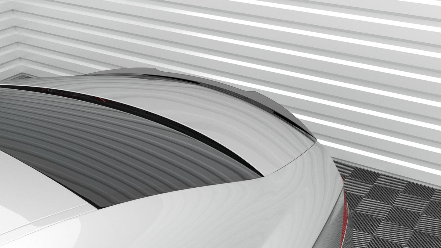 Spoiler CAP für Mercedes-Benz CLS C219 schwarz Hochglanz