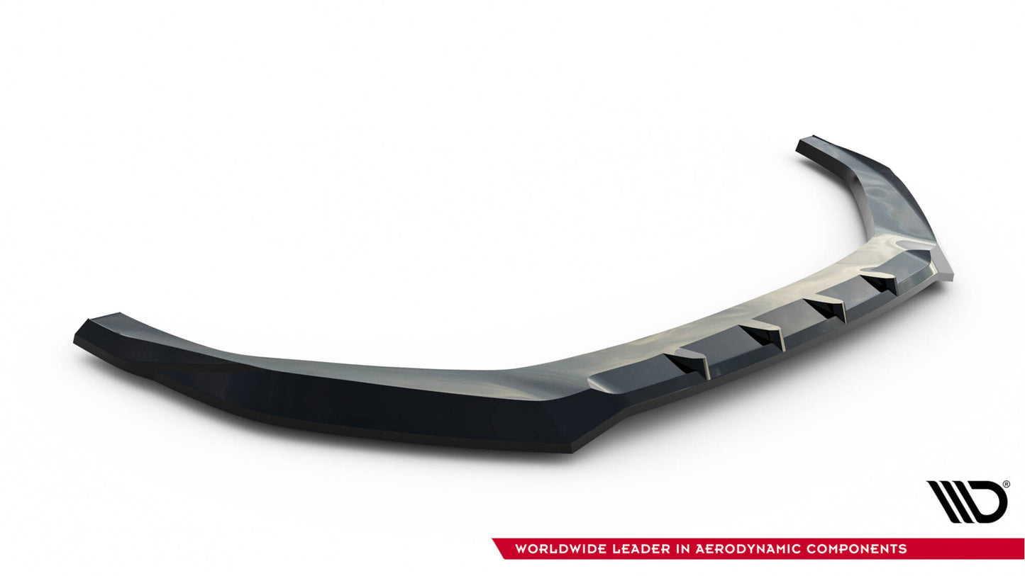 Front Ansatz für V.2 Audi A5 F5 Facelift schwarz Hochglanz