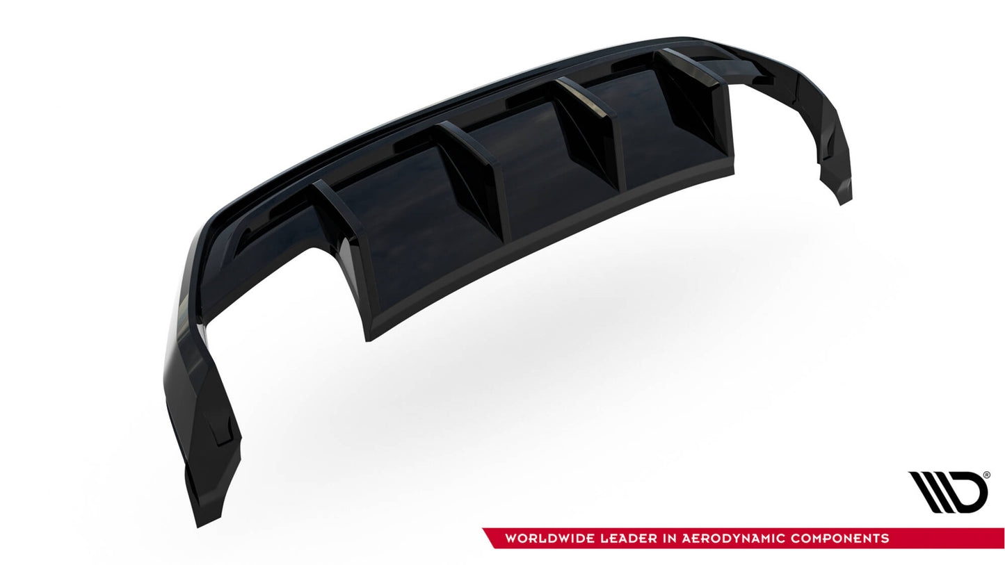 Diffusor Heck Ansatz für Audi S3 Limousine 8Y Facelift