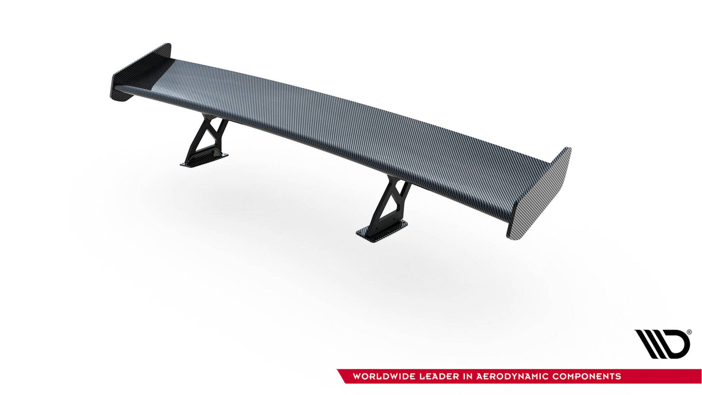 Carbon Spoiler With Internal Brackets Uprights V.2 BMW 1er M E82