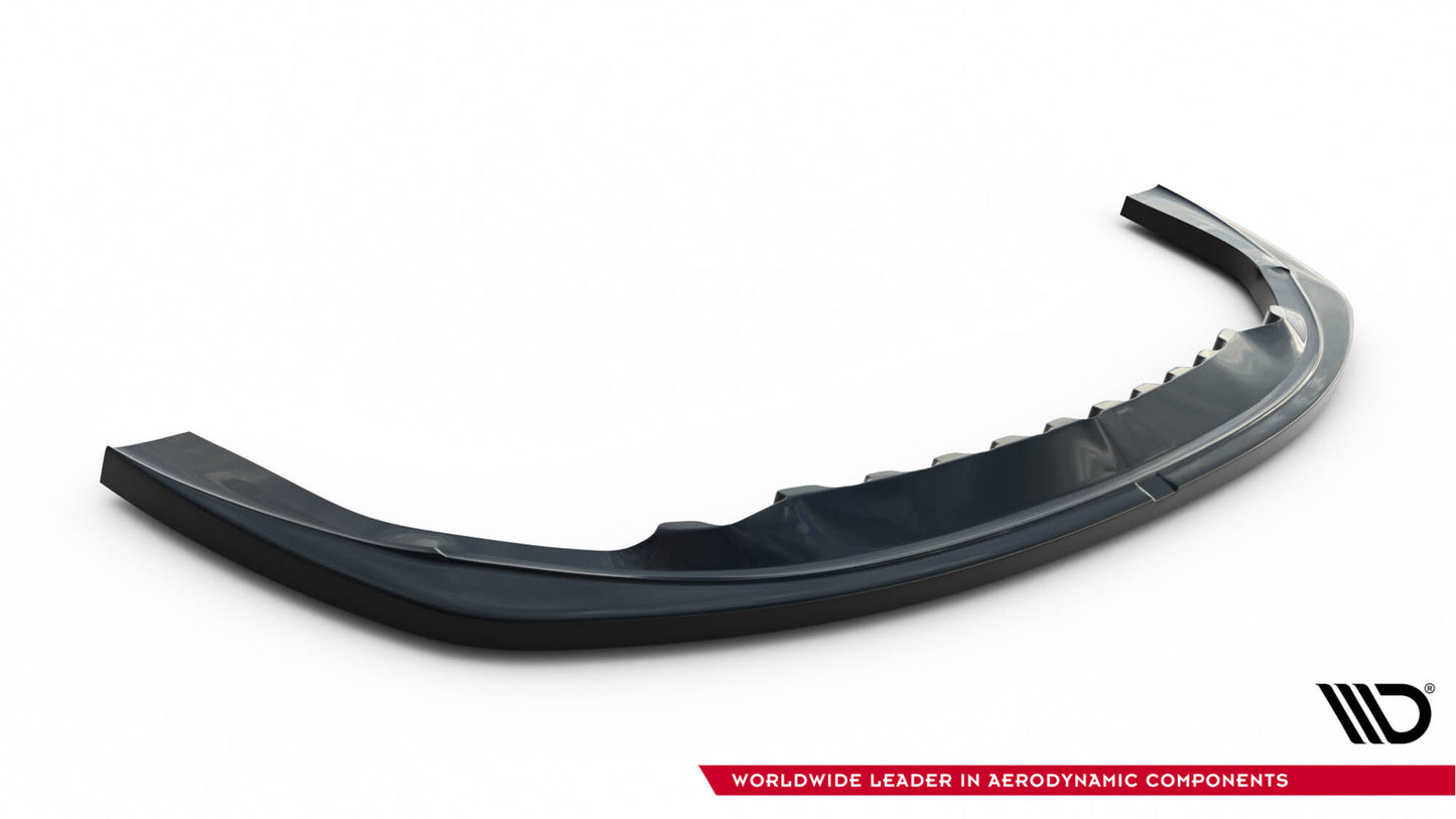 Front Ansatz für RENAULT MEGANE 3 RS v.1 schwarz Hochglanz