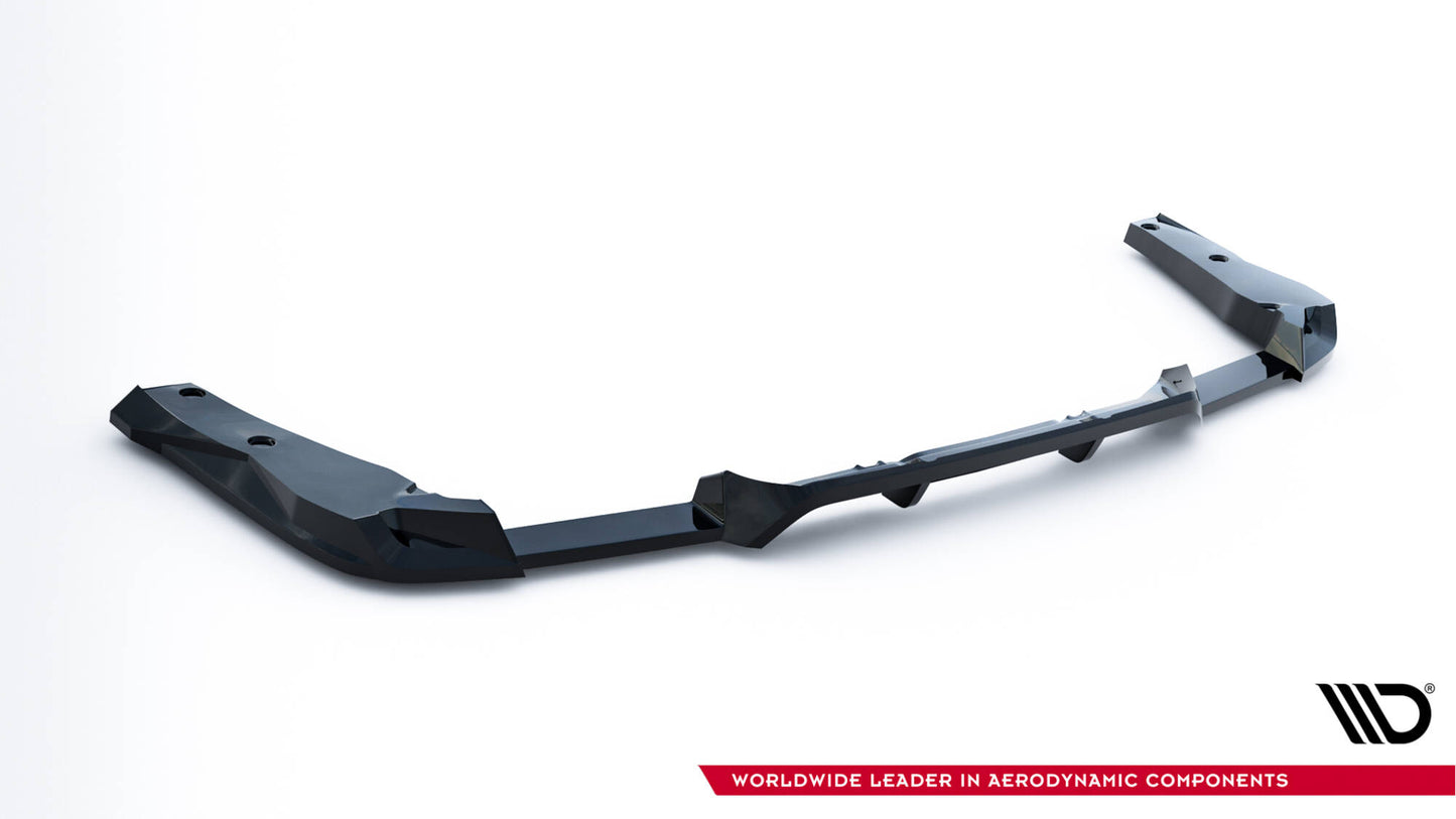 Mittlerer Cup Diffusor DTM Look Heck Ansatz für BMW X4M F98 Facelift schwarz Hochglanz