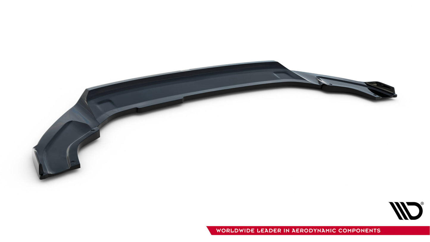 Front Ansatz V.2 für VW Golf R / R-Line Mk7 Facelift schwarz Hochglanz