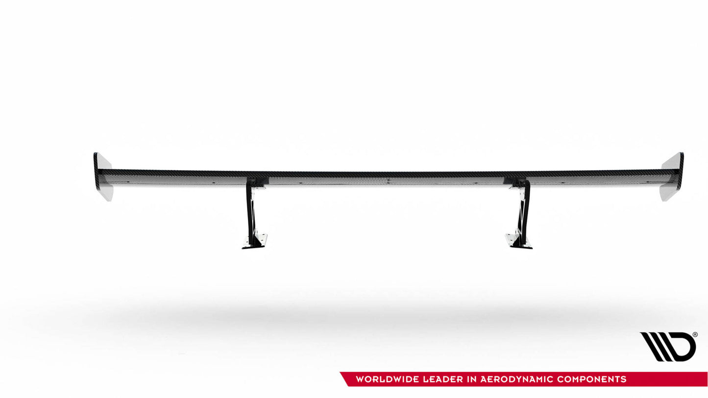 Carbon Spoiler With Internal Brackets Uprights V.2 BMW 1er M E82