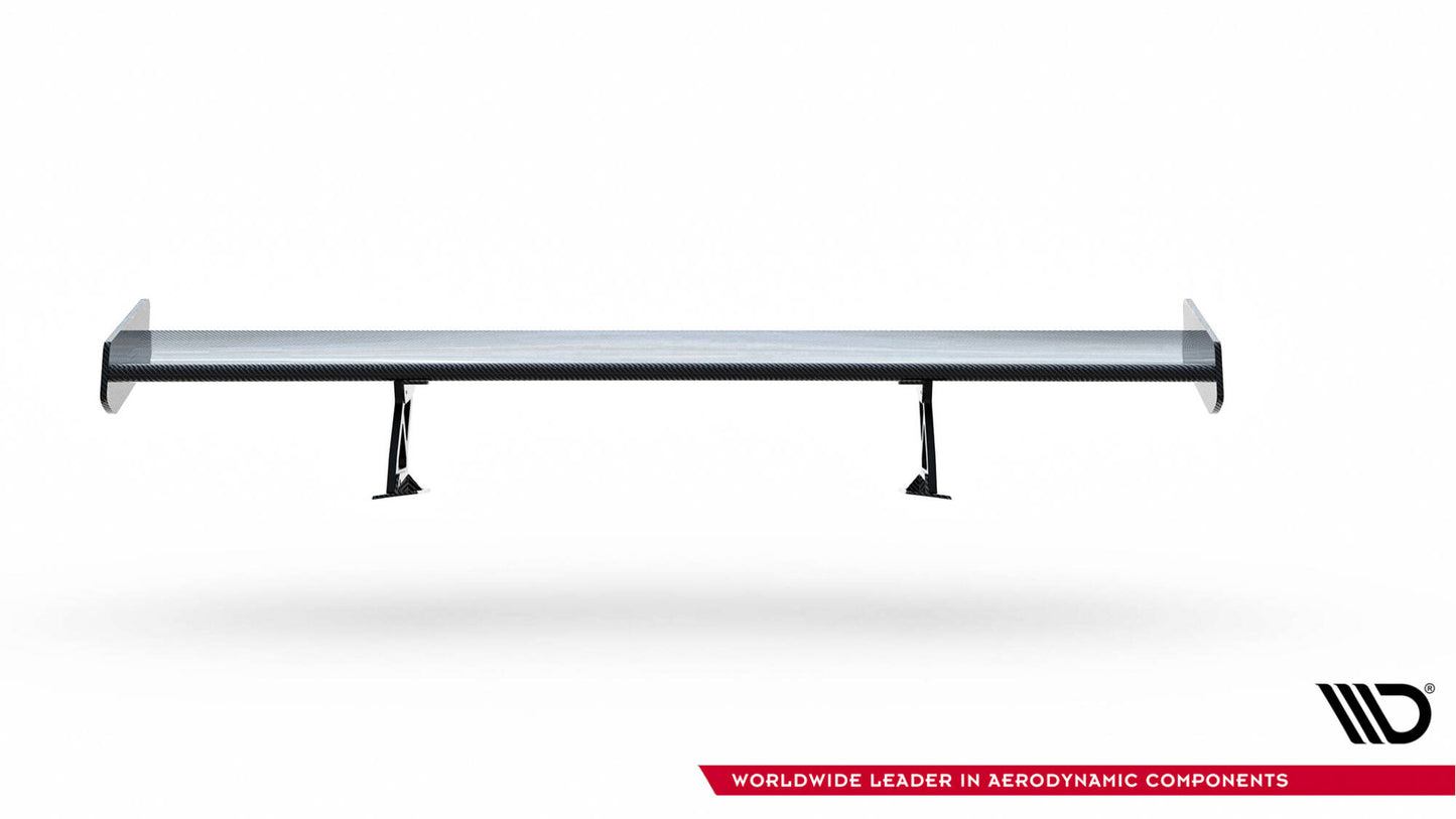 Carbon Spoiler With Internal Brackets Uprights V.2 BMW 1er M E82