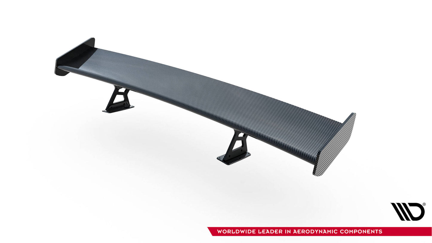 Carbon Spoiler With Internal Brackets Uprights V.1 + LED BMW 1er M E82