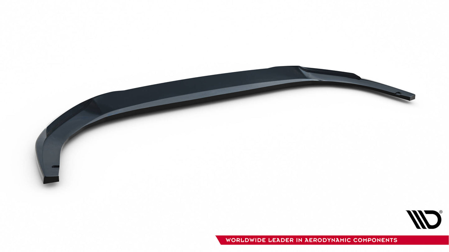 Front Ansatz V.4 für VW Golf GTI / GTE / R-Line Mk8 Facelift schwarz Hochglanz