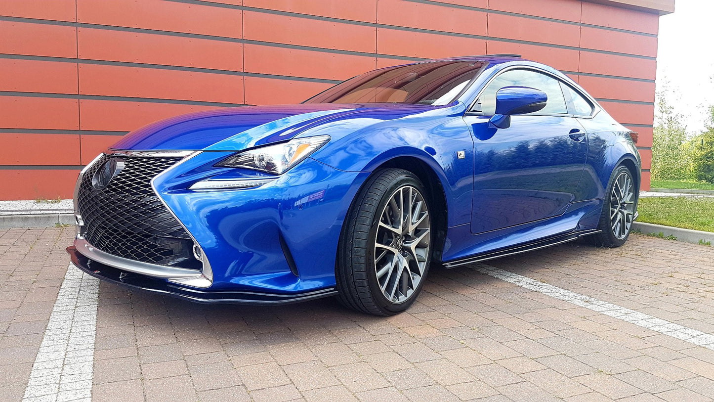 Seitenschweller Ansatz für Lexus Rc Carbon Look