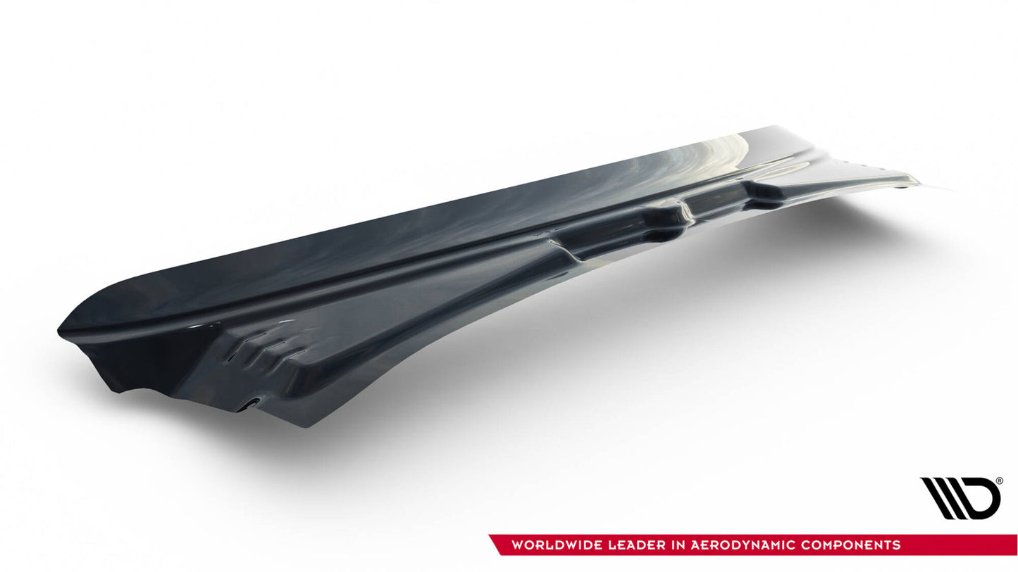 Verlangerung MotorHaube Ford Focus Mk3 / Mk3 FL / ST / RS schwarz Hochglanz