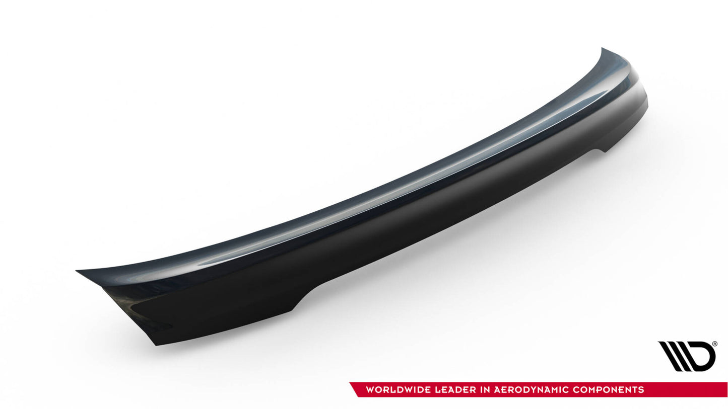 Spoiler CSL Look BMW 5er Limousine F10 / F10 Facelift schwarz Hochglanz
