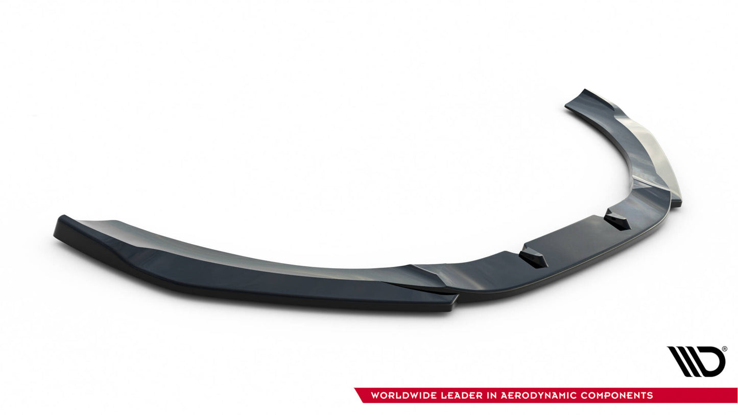 Front Ansatz V.3 für Audi RS6 C7 / C7 Facelift schwarz Hochglanz