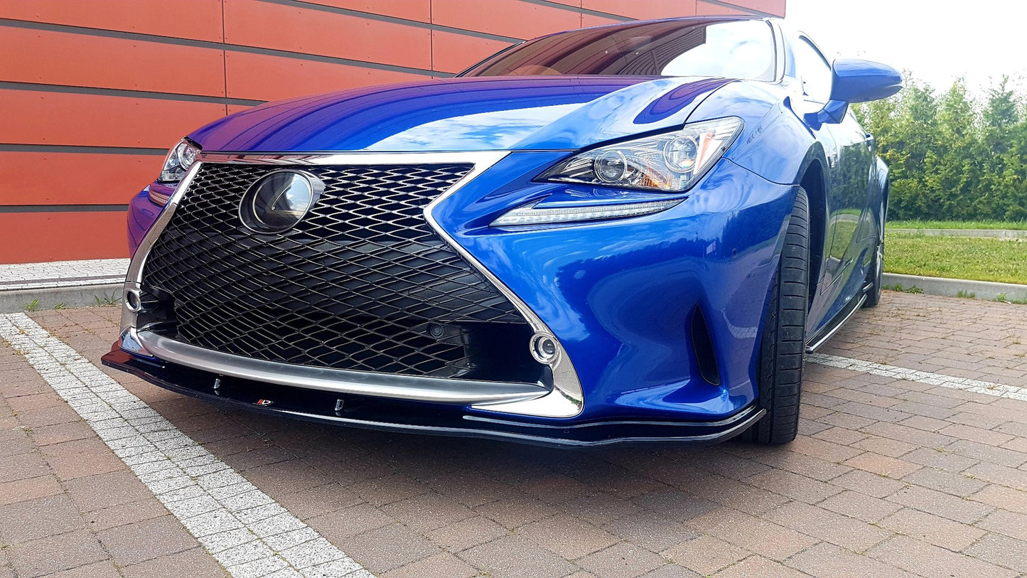 Front Ansatz V.2 für Lexus Rc Carbon Look