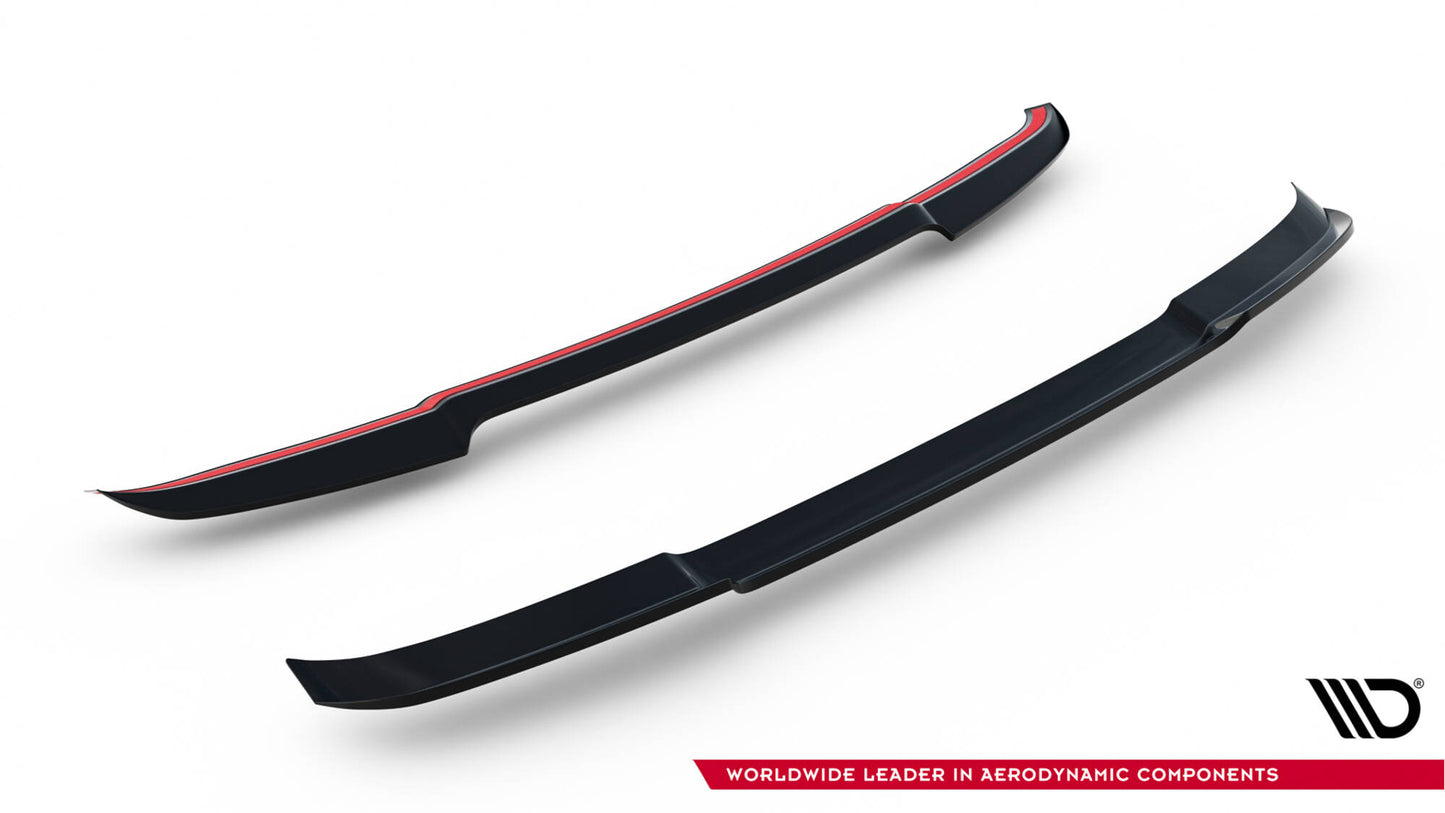 Spoiler CAP V.1 für BMW X5 G05 M Paket schwarz Hochglanz