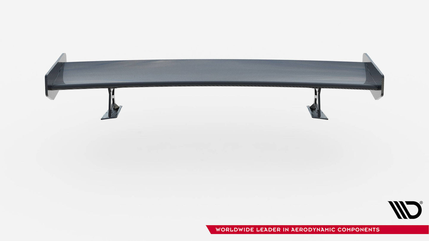Carbon Spoiler With External Brackets Uprights BMW 3er Coupe E46