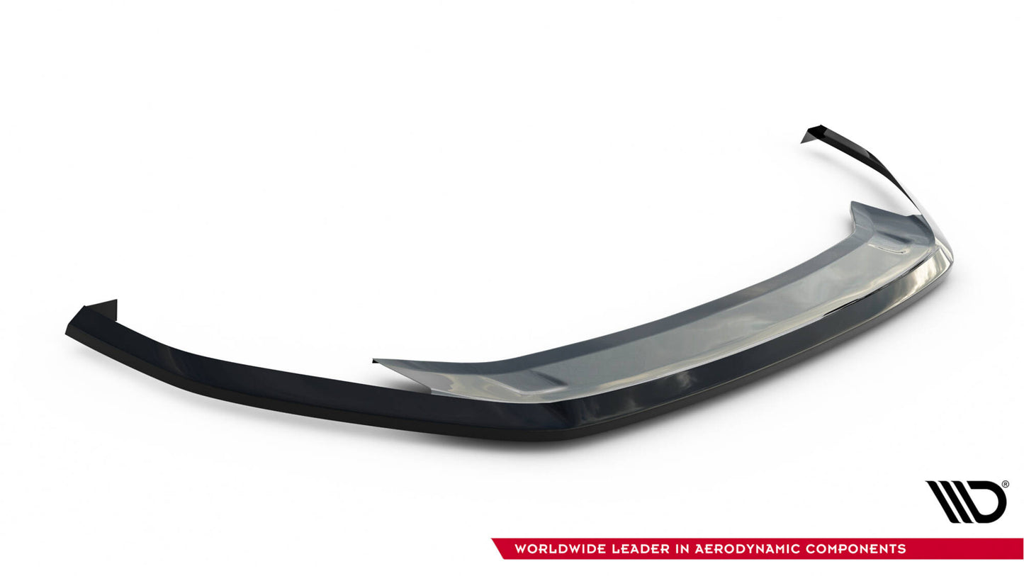 Front Ansatz V.6 für VW Golf R / R-Line Mk7 Facelift schwarz Hochglanz