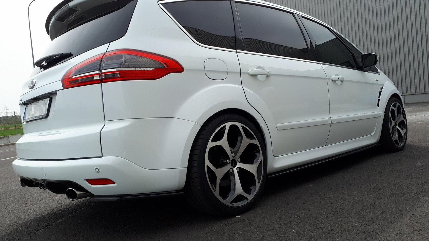 Seitenschweller Ansatz für Ford S-Max Titanium Mk1 FL schwarz Hochglanz