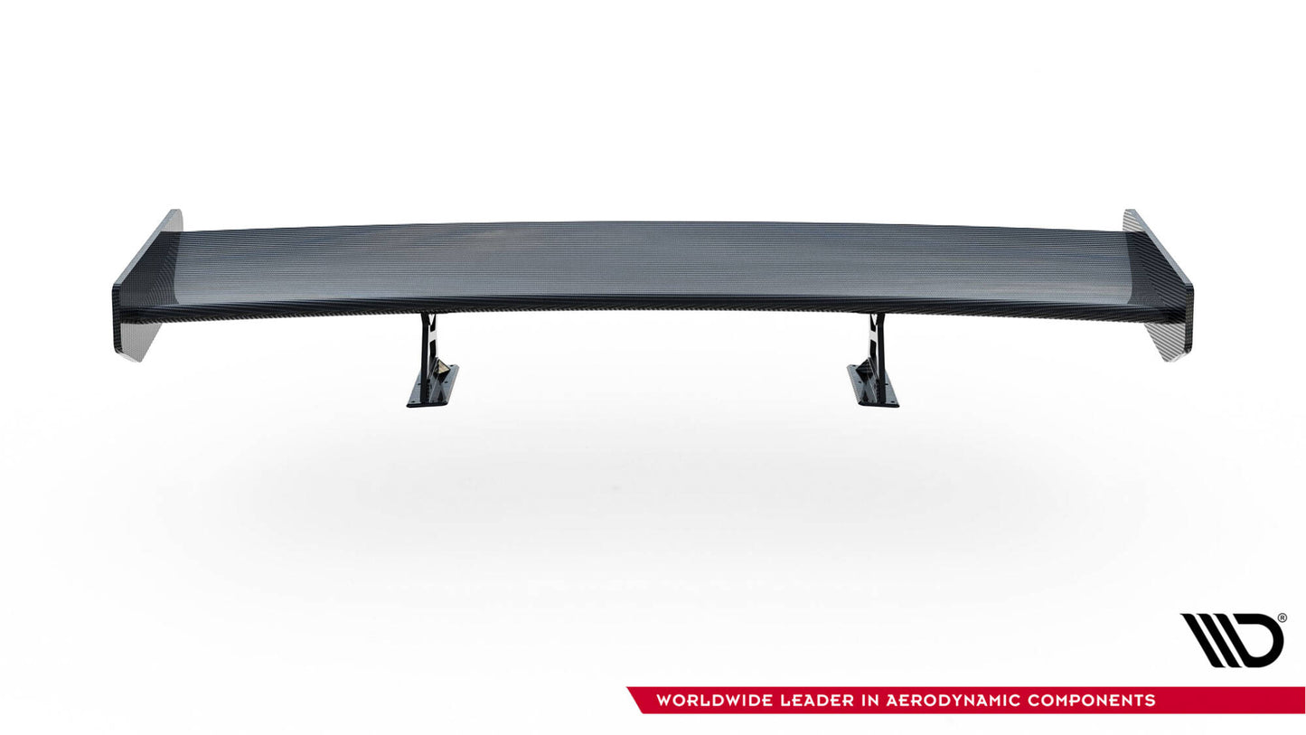 Carbon Spoiler With Internal Brackets Uprights BMW 3er Coupe E46