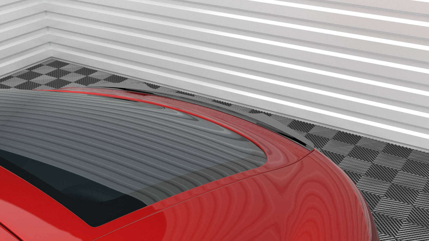 Spoiler CAP für Audi TT 8J schwarz Hochglanz