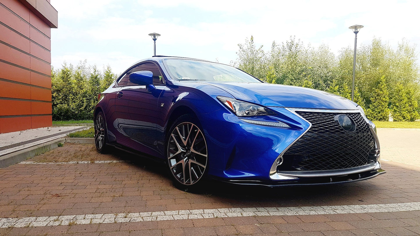 Front Ansatz V.2 für Lexus Rc Carbon Look
