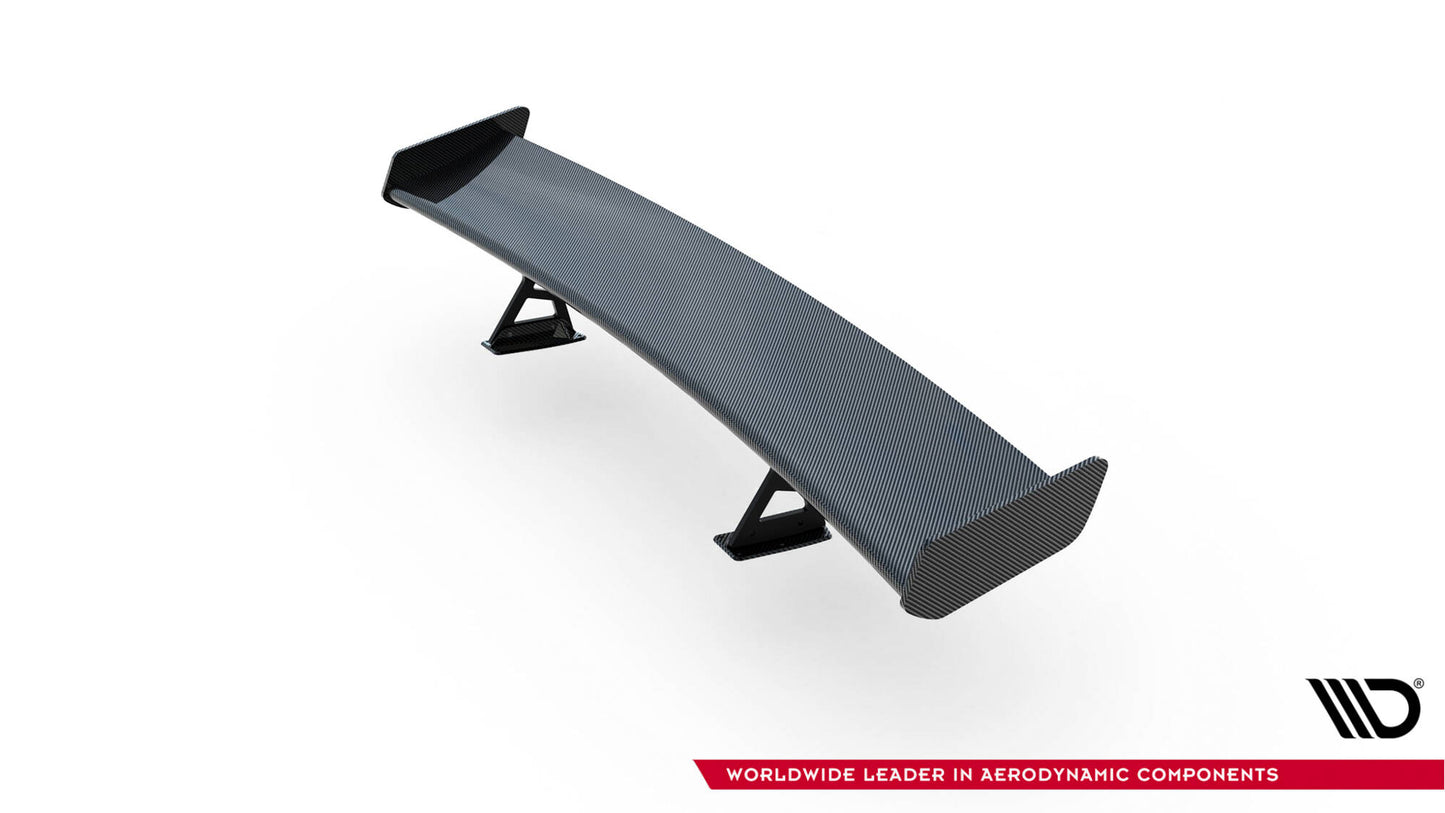 Carbon Spoiler With Internal Brackets Uprights VW Jetta GLI Mk7