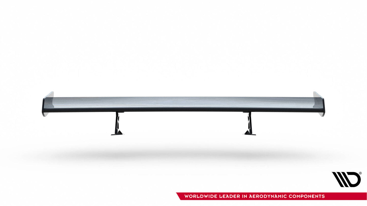 Carbon Spoiler With Internal Brackets Uprights VW Jetta GLI Mk7