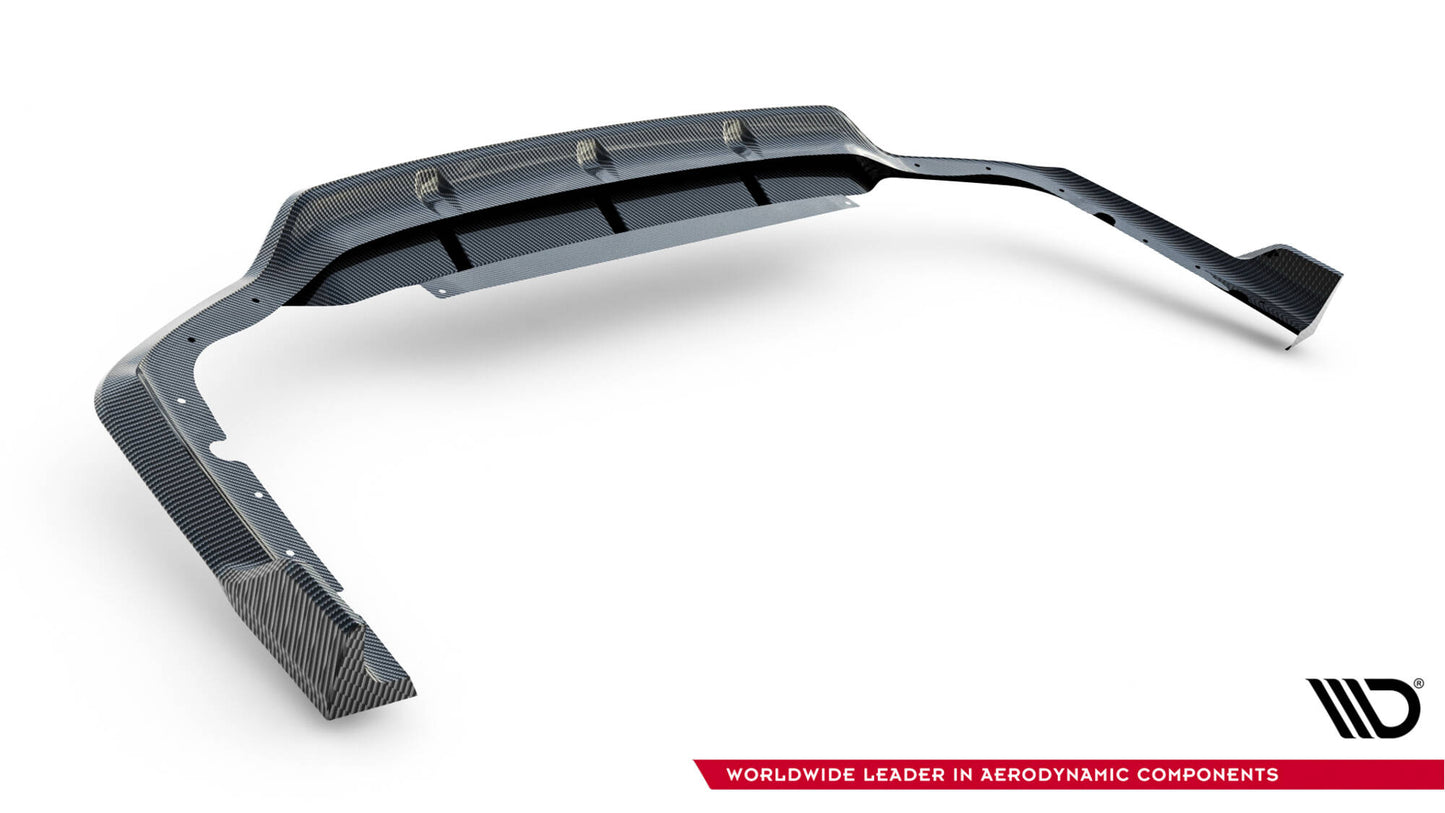 Prepreg Carbon Fiber Diffusor Heck Ansatz für BMW X7 M-Paket G07 Facelift