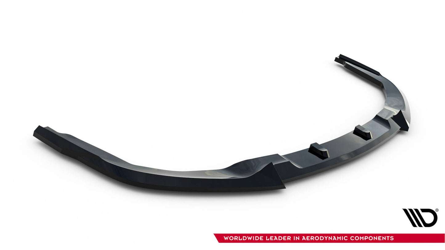 Front Ansatz V.2 für Subaru Impreza WRX STI Mk3 Facelift schwarz Hochglanz
