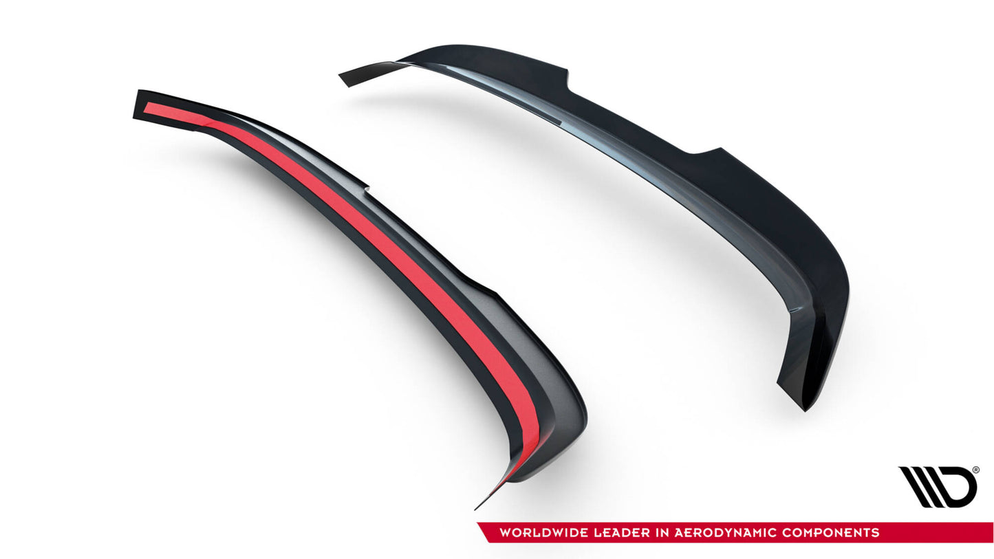 Spoiler CAP V.2 für VW Golf 7 R / R-Line / GTI schwarz Hochglanz