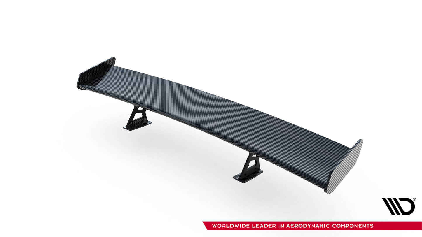 Carbon Spoiler With Internal Brackets Uprights VW Jetta GLI Mk7
