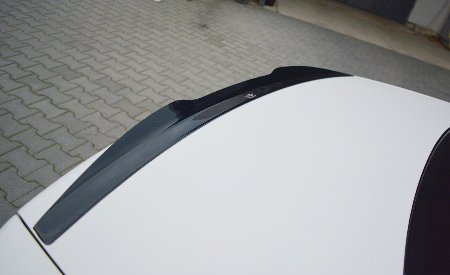 Spoiler CAP für MASERATI QUATTROPORTE MK5 FACELIFT schwarz Hochglanz
