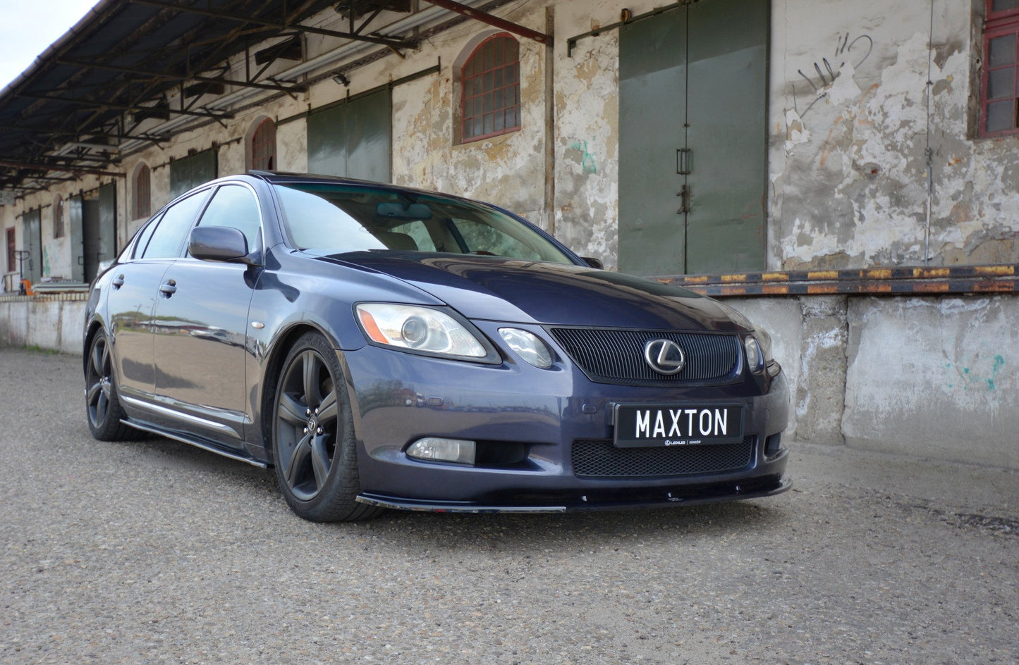 Front Ansatz V.1 für LEXUS GS MK.3 schwarz Hochglanz