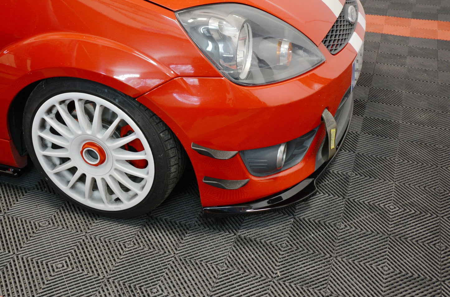 Stoßstangen Flaps Wings vorne Canards für Ford Fiesta ST Mk6