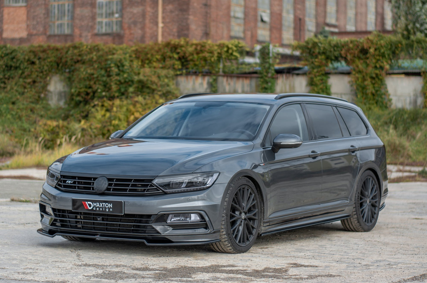 Seitenschweller Ansatz für Volkswagen Passat R-Line B8 Carbon Look