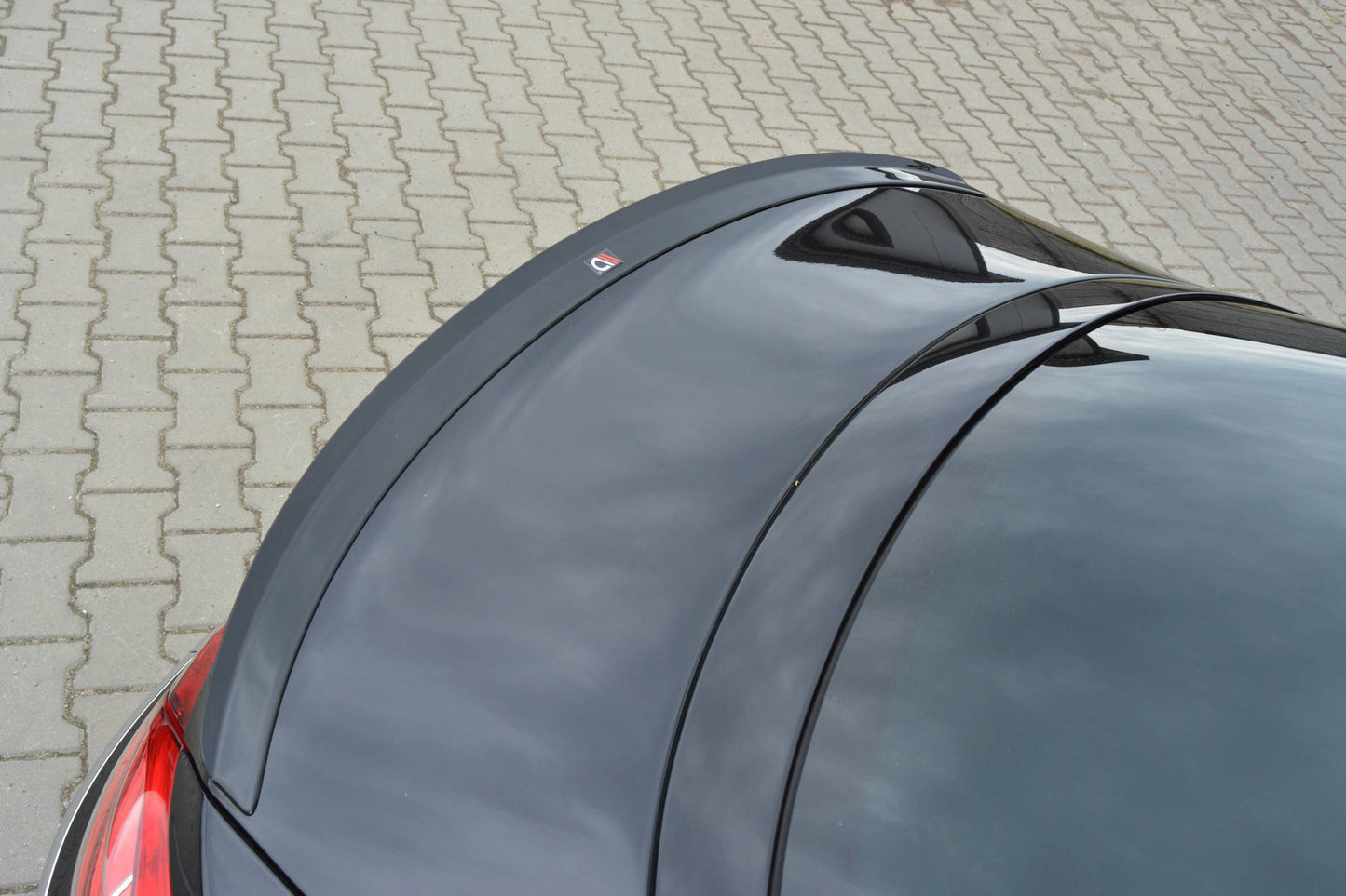 Spoiler CAP für VW Passat CC R36 RLINE schwarz Hochglanz