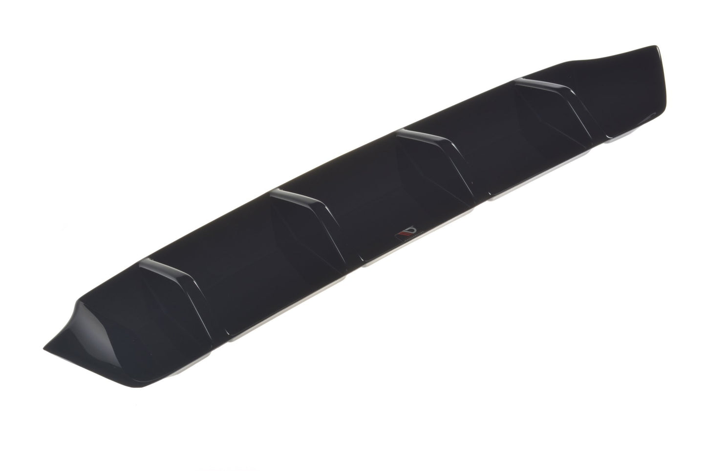 Diffusor Heck Ansatz für Skoda Superb Liftback / Combi Mk3 FL schwarz Hochglanz