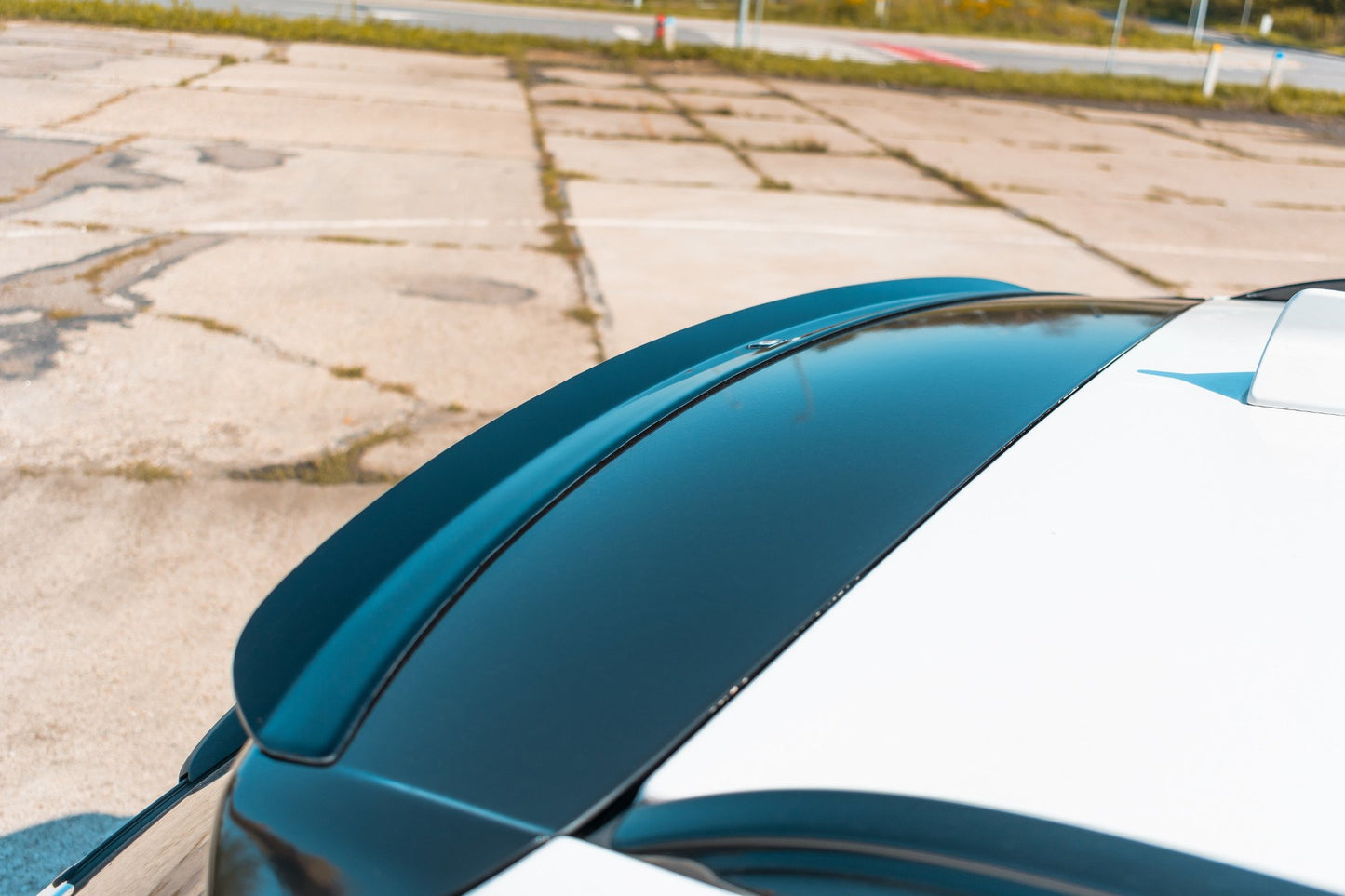 Spoiler CAP für BMW X3 F25 M-Paket Facelift schwarz matt