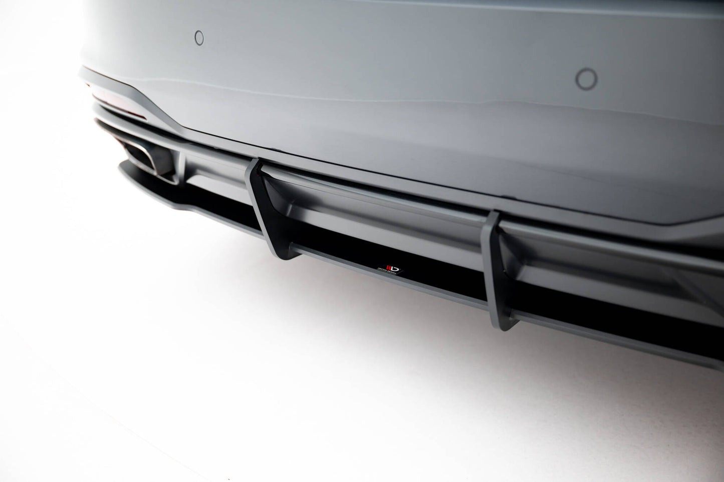 Street Pro Heckschürze + Flaps für Audi A5 F5 Facelift schwarz Hochglanz