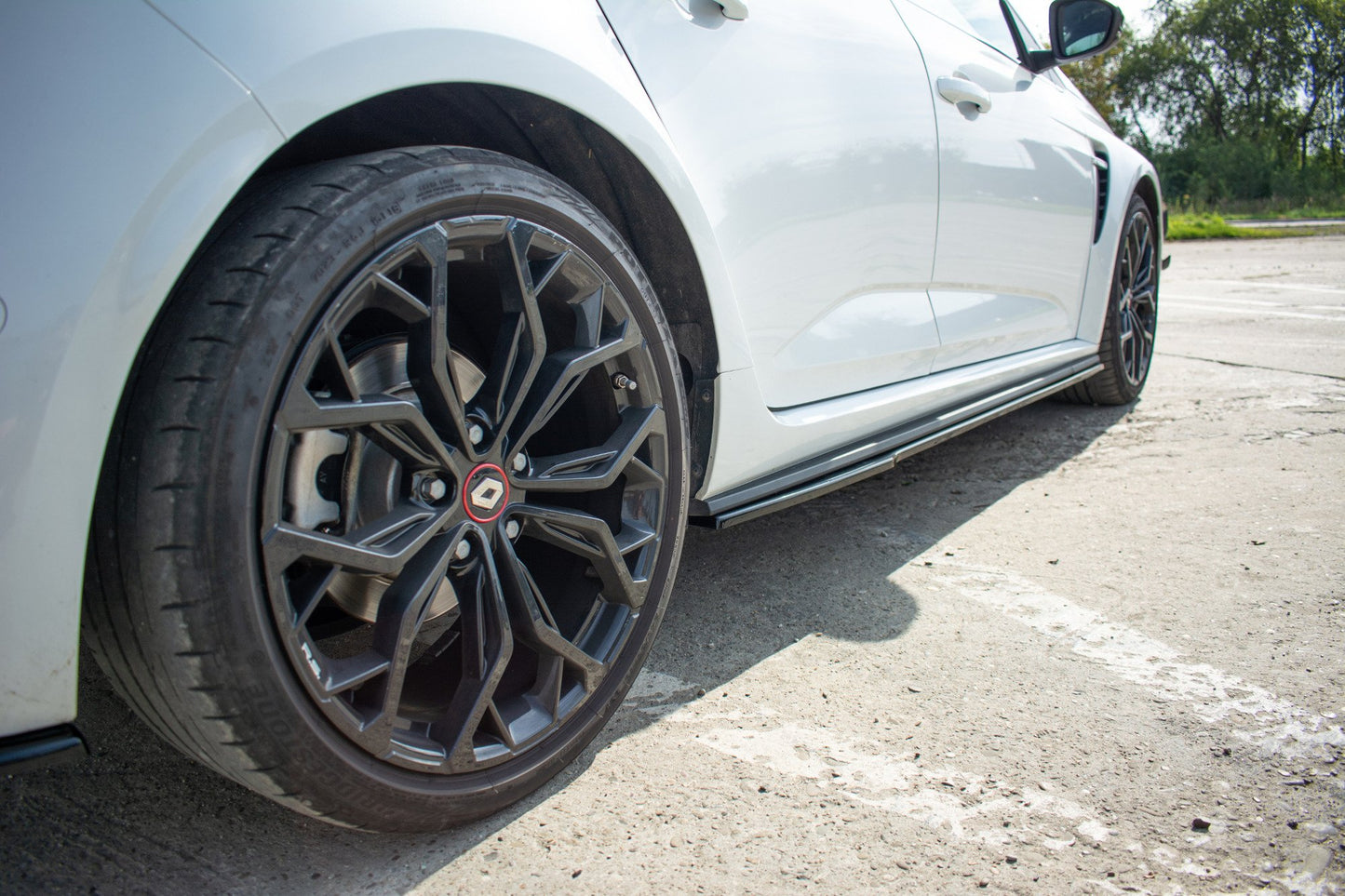 Seitenschweller Ansatz für Renault Megane IV RS Carbon Look