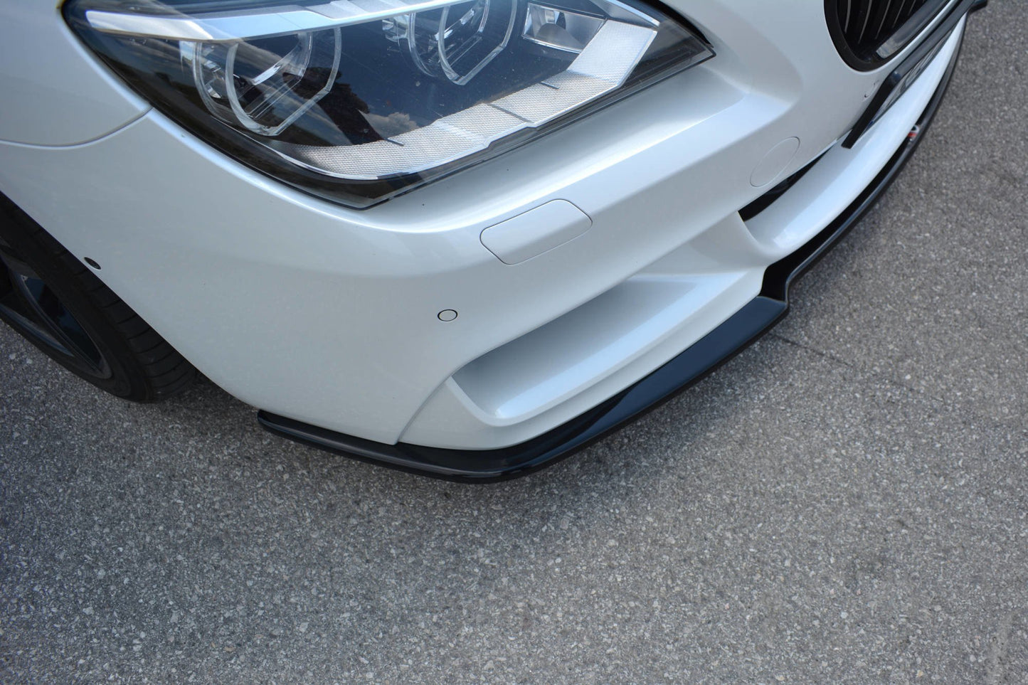 Front Ansatz für BMW 6er Gran Coupé M Paket schwarz Hochglanz