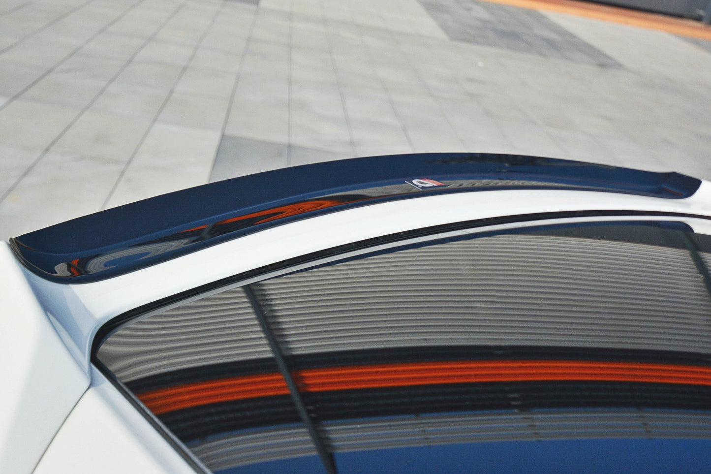 Spoiler CAP für HONDA CR-Z schwarz Hochglanz