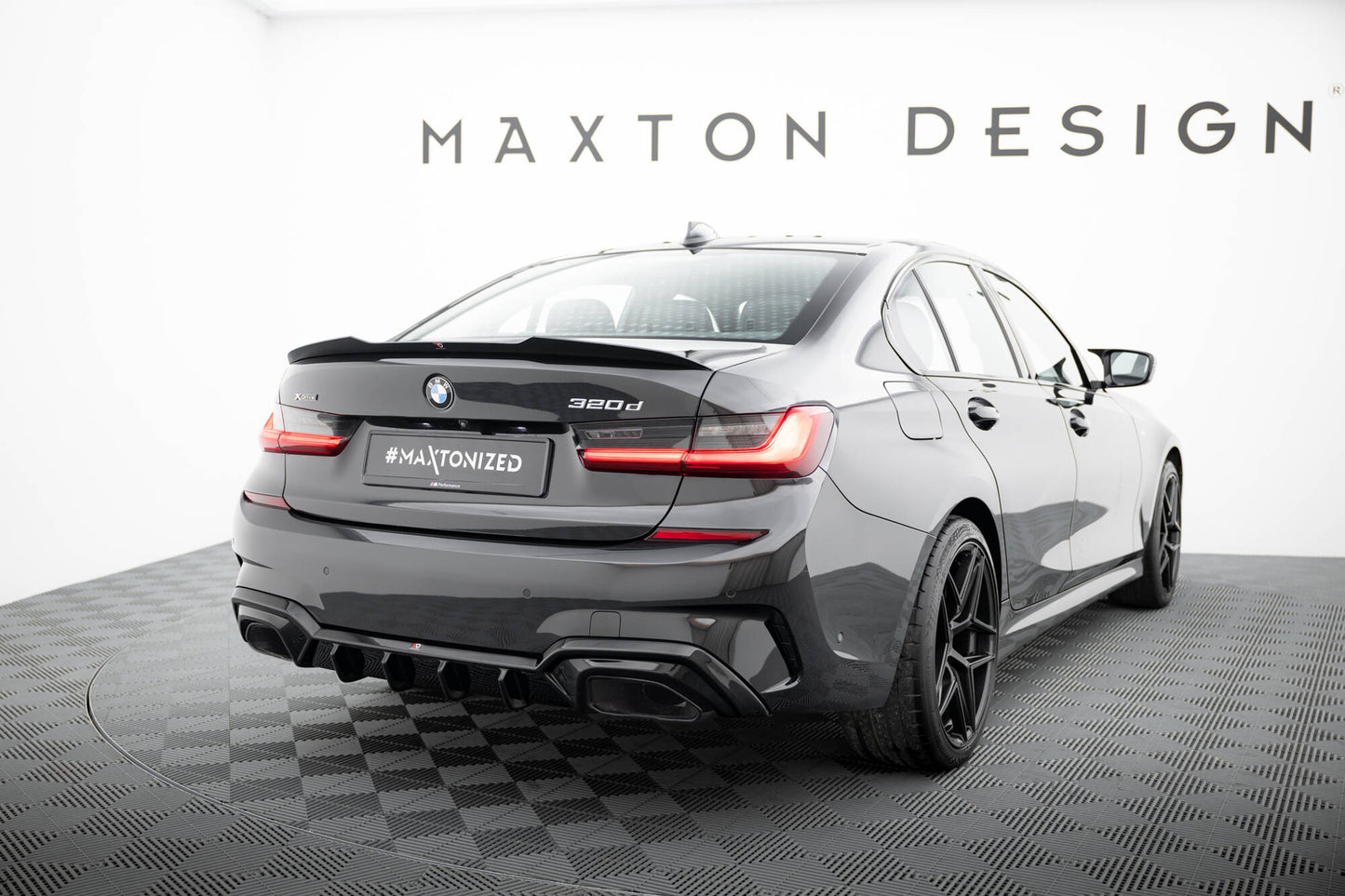 Diffusor Heck Ansatz für BMW M340i G20 / G21
