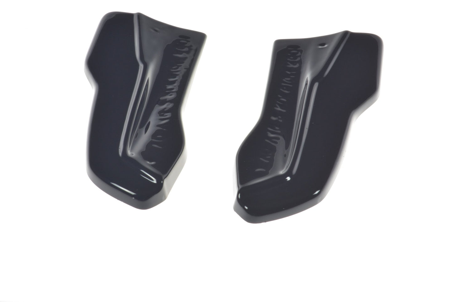 Heck Ansatz Flaps Diffusor für Volvo V40 R-design schwarz Hochglanz