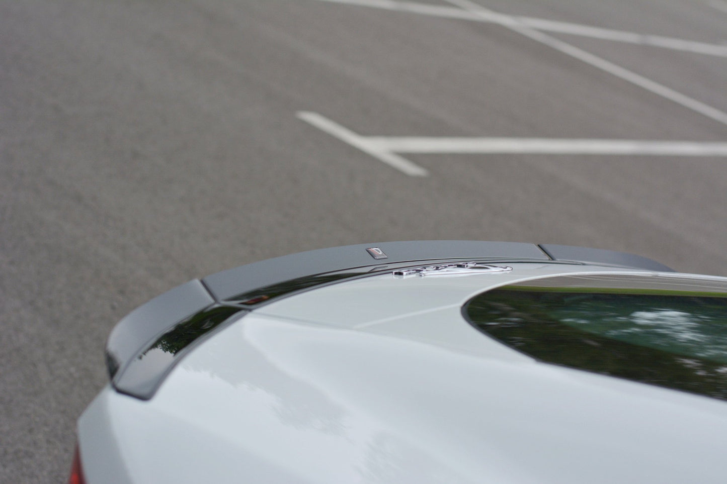 Spoiler CAP für JAGUAR F-TYPE schwarz Hochglanz