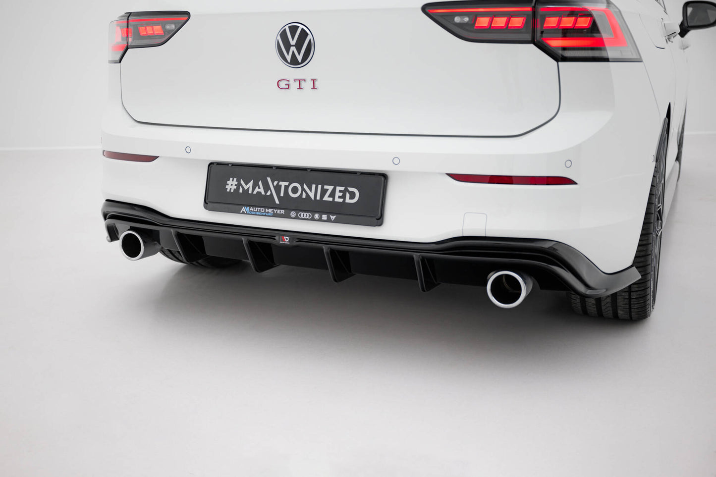 Diffusor Heck Ansatz V.4 für VW Golf GTI Mk8